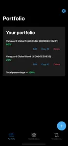 Invest Rebalancing Calculator screenshot #1 for iPhone