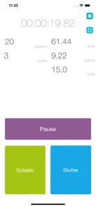 Fluent Stuttering Calculator screenshot #2 for iPhone