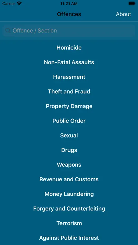 Crime QRH screenshot 1 of 3