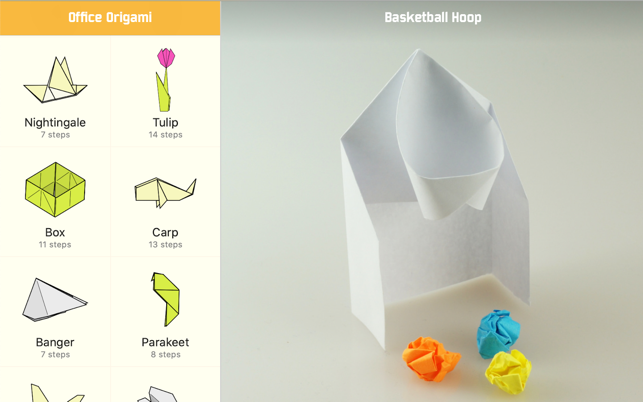 Skärmdump för Office Origami