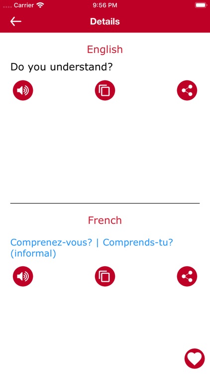 Learn French to English
