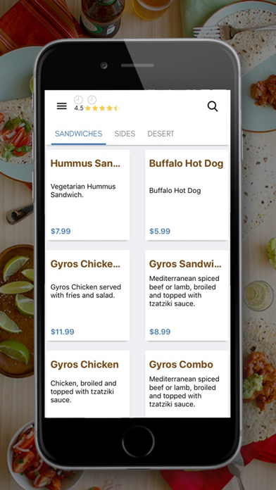 Screenshot #2 pour Gyros Food Truck Restaurant