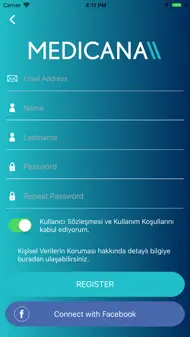 Medicana Mobil Uygulaması iphone resimleri 2