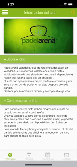 Game screenshot Padel Arena Valladolid mod apk