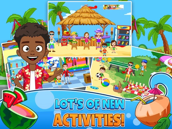 My Town : Beach Picnic iPad app afbeelding 5