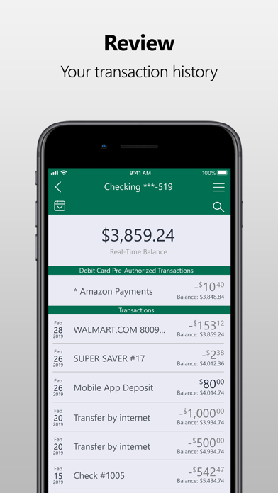 FHB Mobile Banking Screenshot