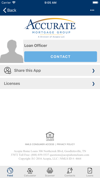 Accurate Mortgage Group Screenshot