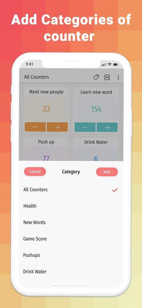 Counter: Digital count machine