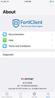 forticlient iphone capturas de pantalla 4