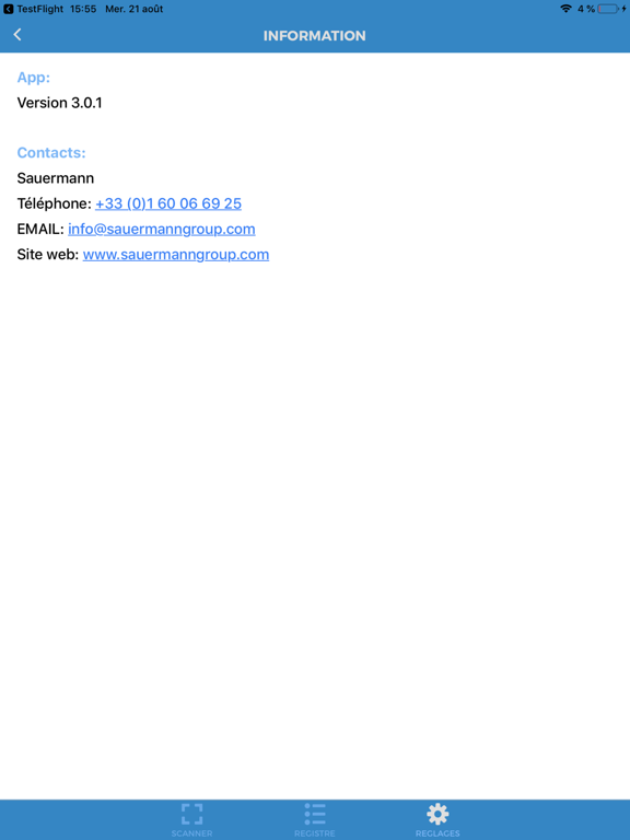 Screenshot #5 pour Si-CA QRCode