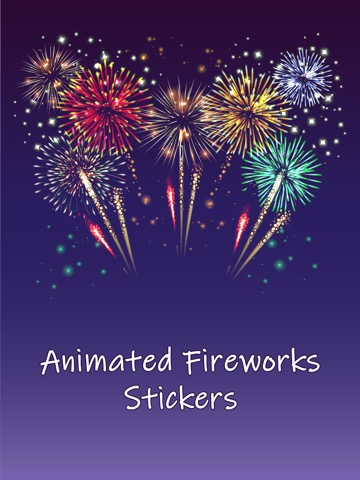 Animated Fireworks Emojisのおすすめ画像1