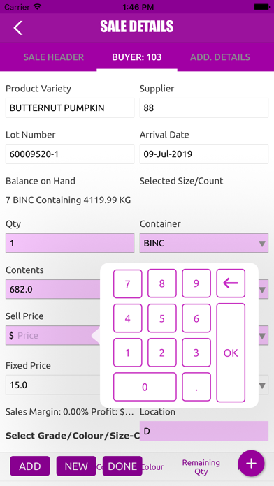 MarketBase screenshot