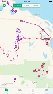 michigan offroad trail map iphone screenshot 1