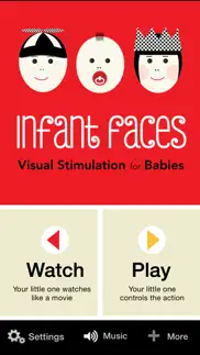 infant faces: baby stimulation iphone screenshot 1