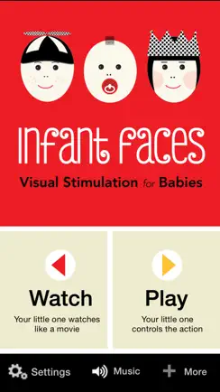 Infant Faces: Baby Stimulation iPhone image 1