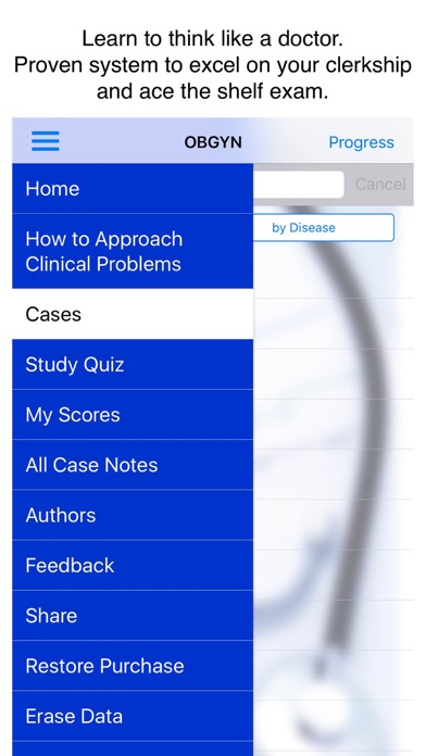 Obstetrics & Gynecology Cases Screenshot