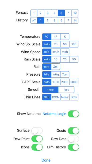 Screenshot #2 pour Wetter for iPhone