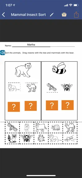Game screenshot GoWorksheet apk