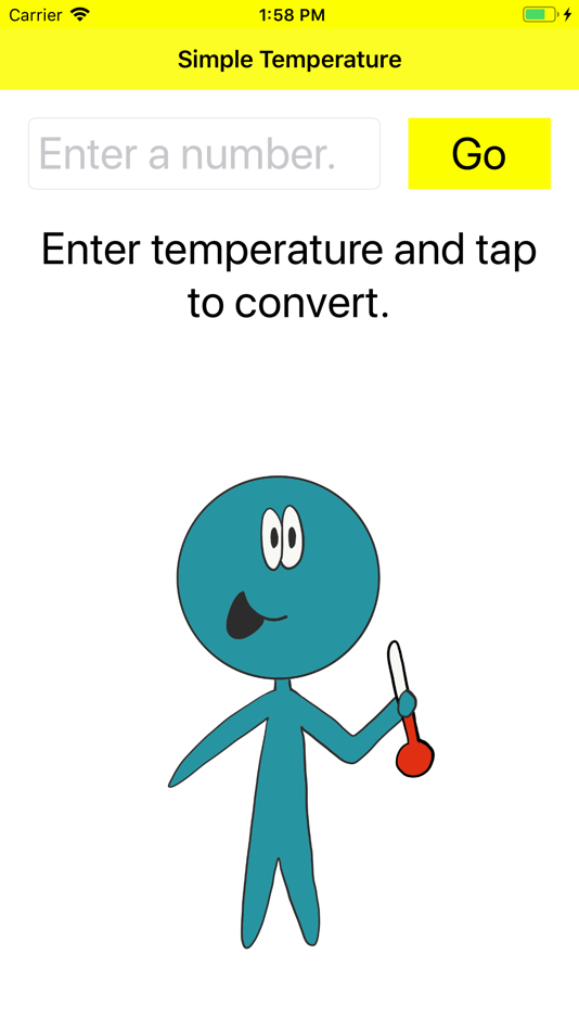 #1. Simple Temperature (iOS) Bởi: Joseph Palmer