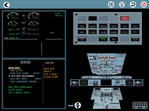 Airbus A320 ecam Pilot trainerのおすすめ画像1