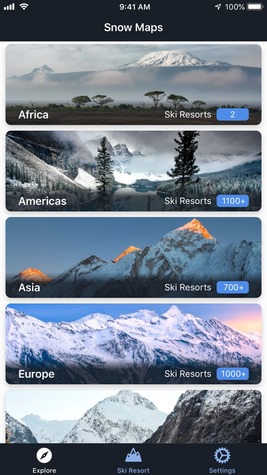 Snow Maps - 1.0 - (iOS)