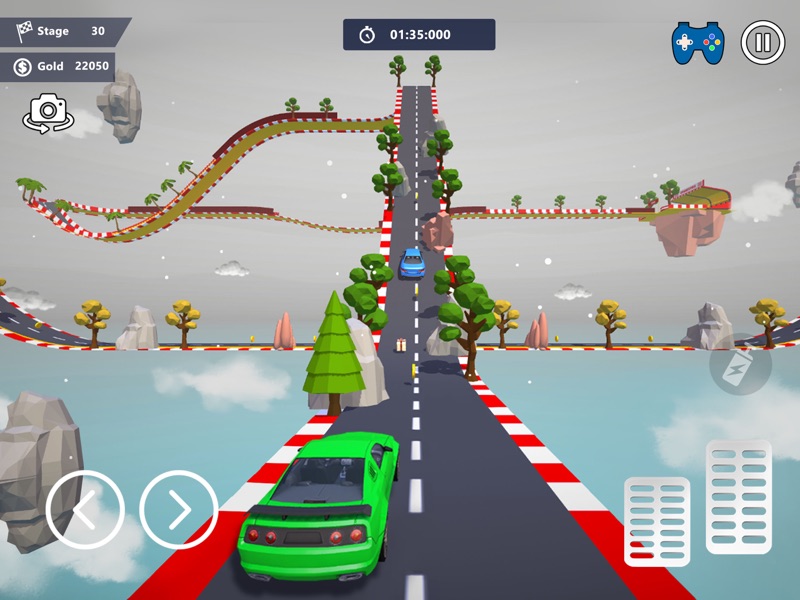 Car Stunts 3D - Sky Parkour screenshot 11