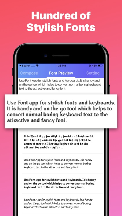 Font App - Cool Fonts Keyboard