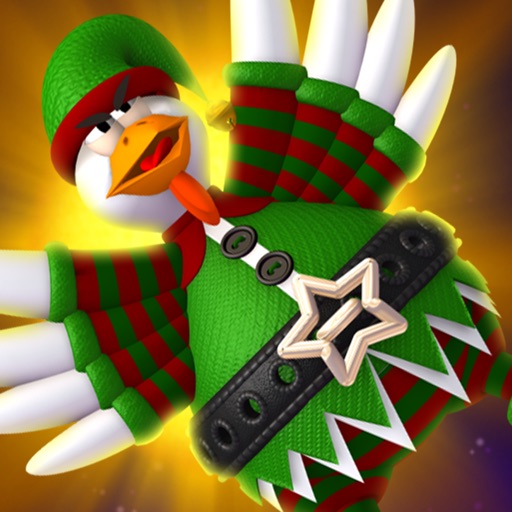 Chicken Invaders 4 Xmas iOS App