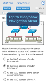 Cisco CCNA 200-125 Exam screenshot