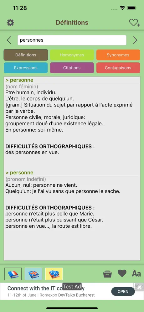 French Explanatory Dictionary