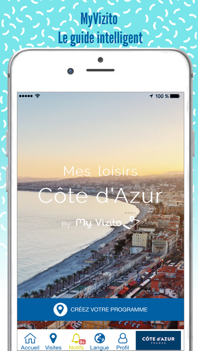 Screenshot #1 pour MyVizito Côte d'Azur