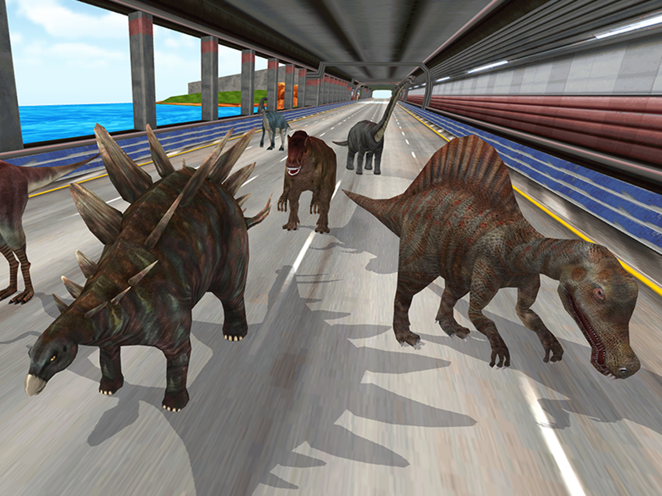 Dinosaur Racing Dino Games screenshot 10