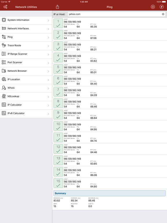 Network Utilities & Analyzerのおすすめ画像1