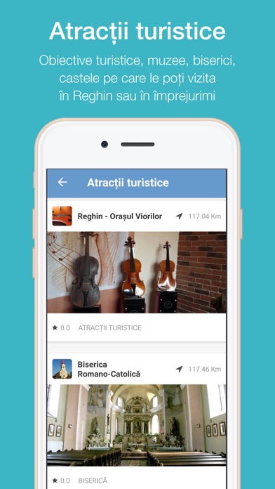 Reghin City App Screenshot