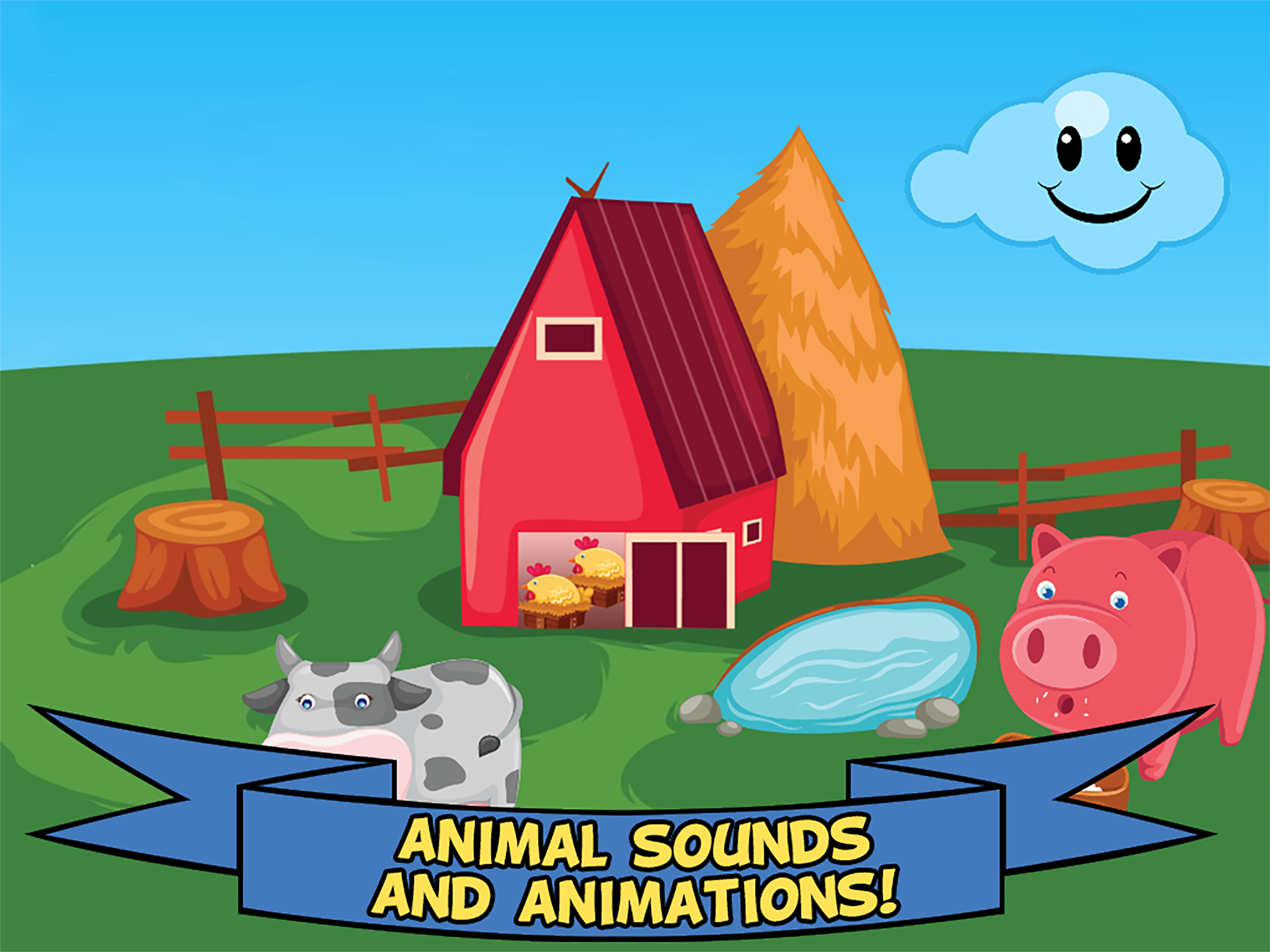 Barnyard Puzzles For Kids