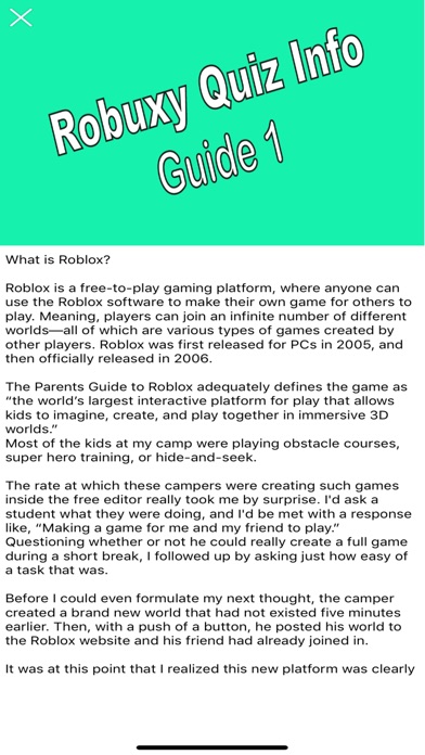 Robux Pro Info By Abdellah El Alaoui - robux for roblox quiz info par abdellah el alaoui