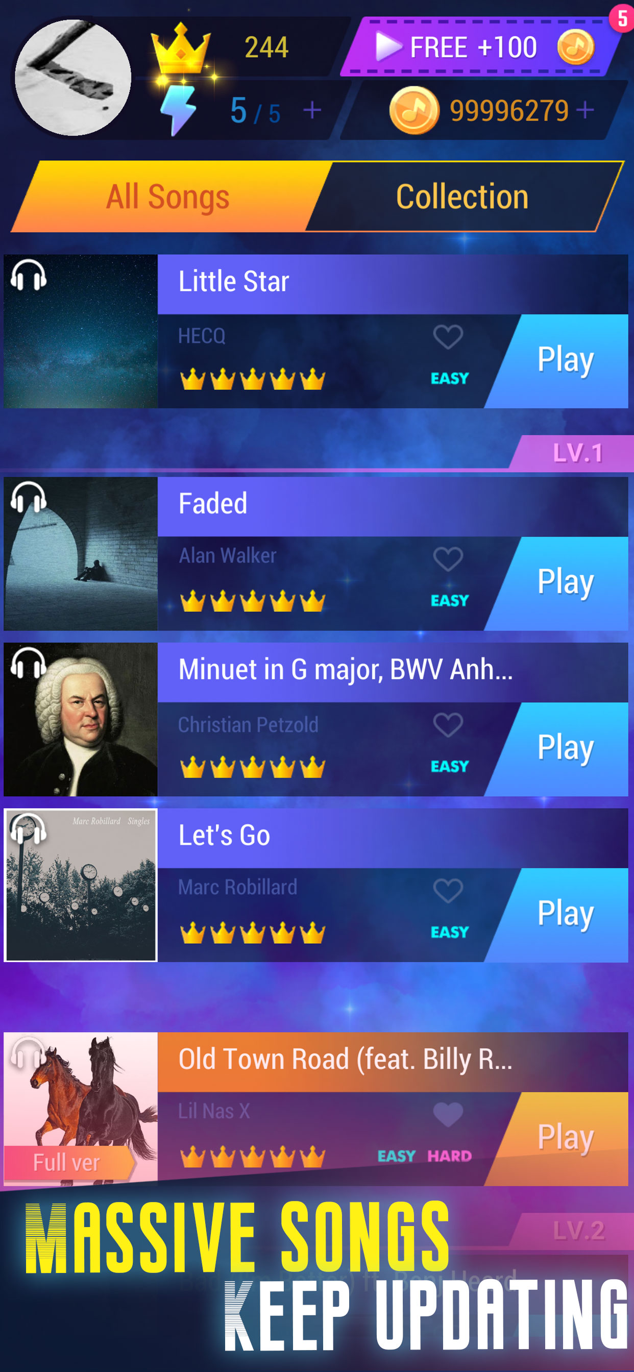 Tap Music 3D