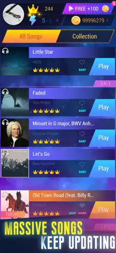 Screenshot 1 Tap Music 3D iphone