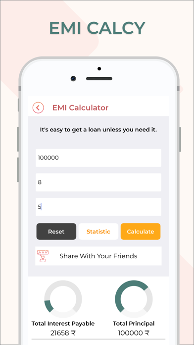 EMI Calculator - Loan Planner screenshot 3