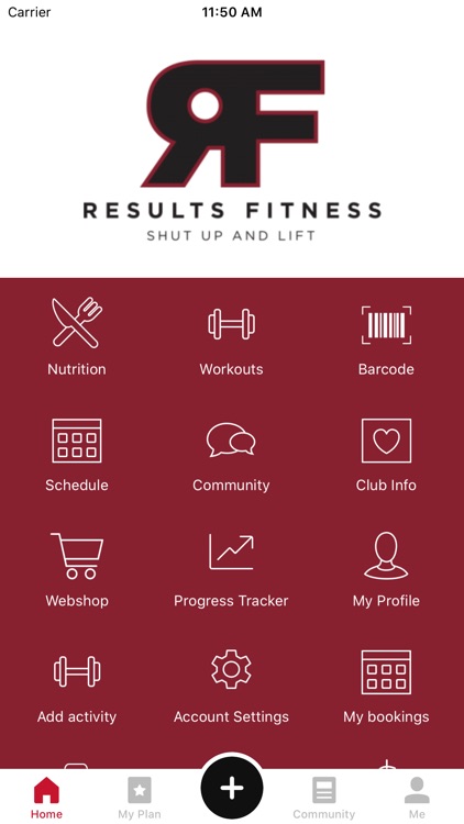 Results Fitness- Santa Maria