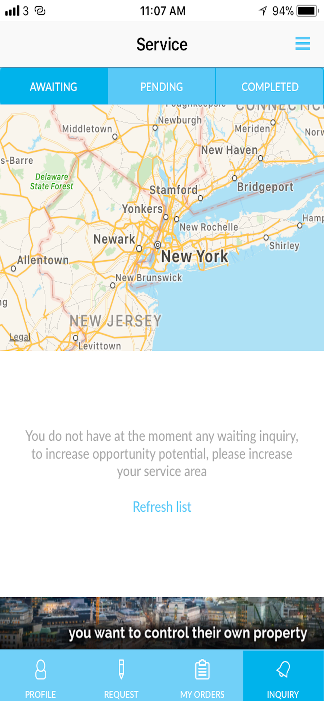 ServiceApp Global screenshot 3