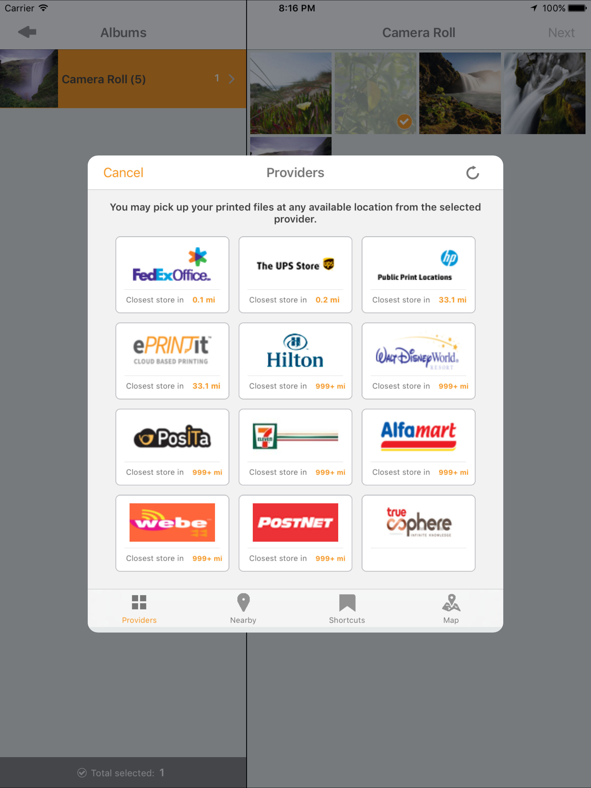 Public Print Locations screenshot 8