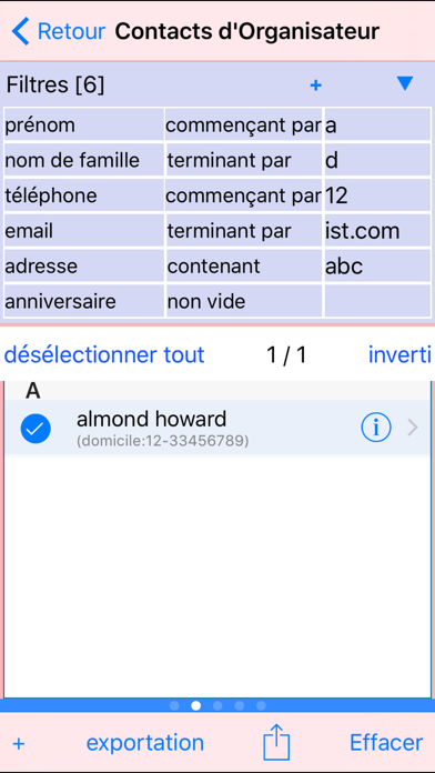 Screenshot #2 pour Intégrée Multi-Contact Léger