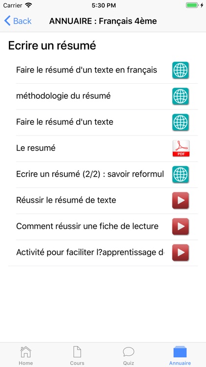 Français 4ème screenshot-6