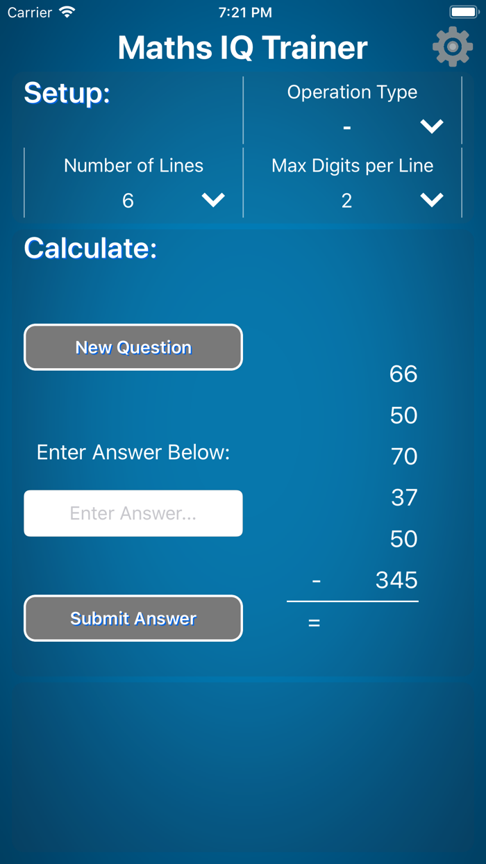 Maths IQ Trainer