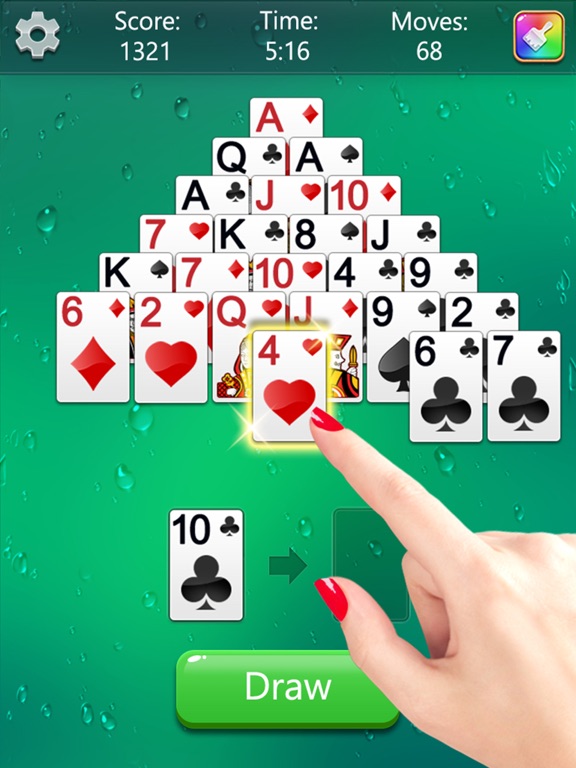 Screenshot #4 pour Pyramid Solitaire Fun