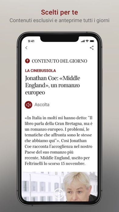 la Lettura Corriere della Sera Screenshot