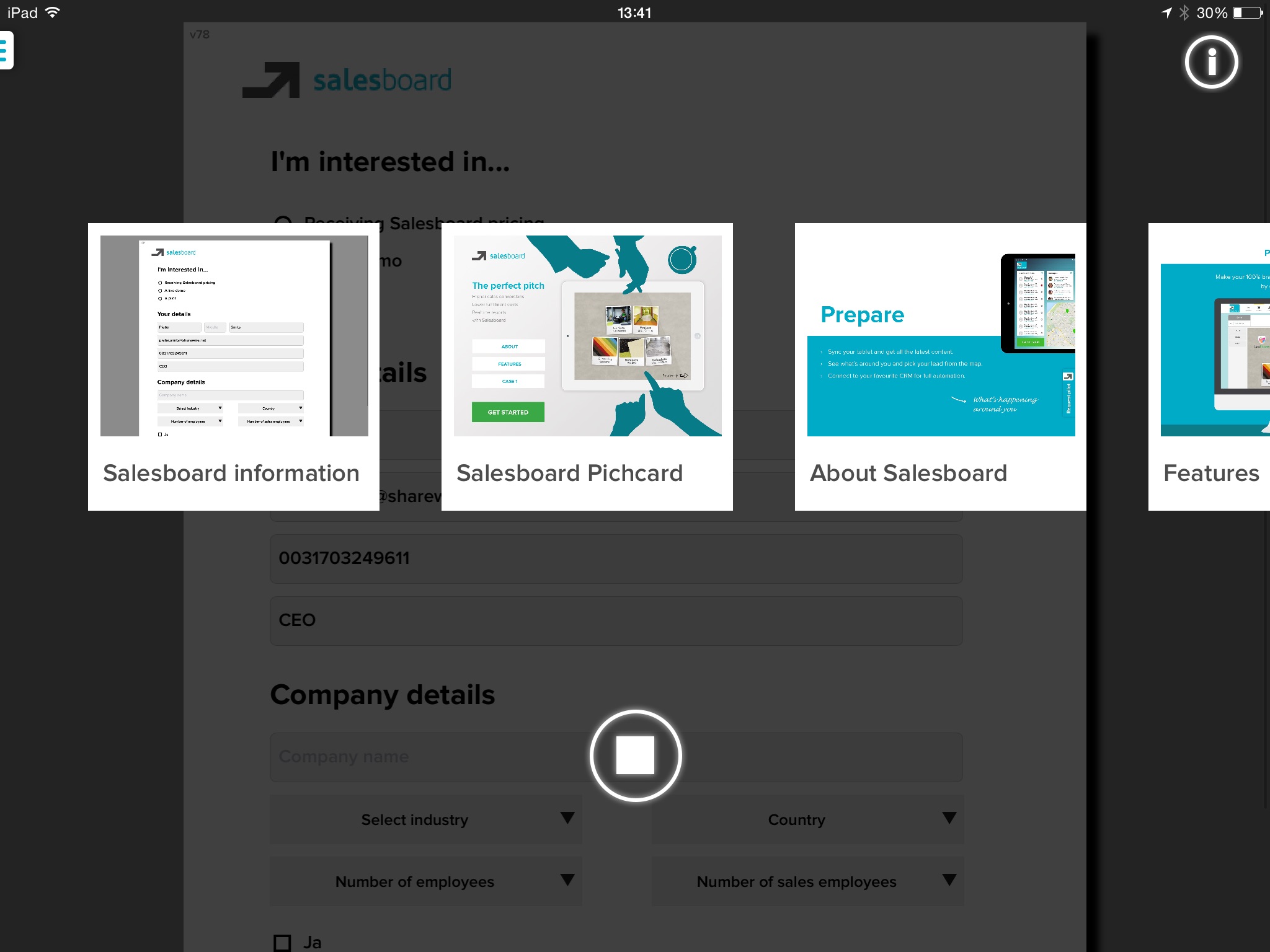 Salesboard Cloud screenshot 4