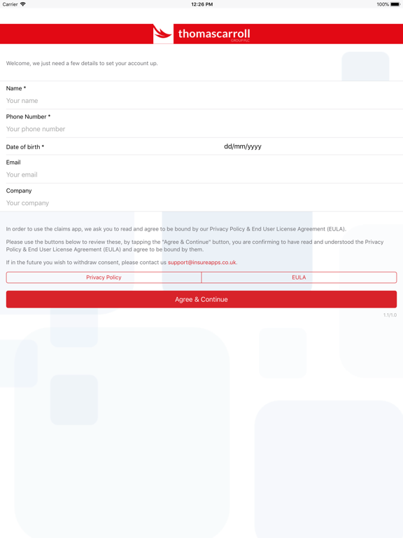 Screenshot #4 pour Thomas Carroll Claims App