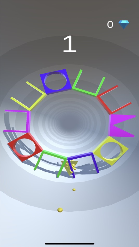 #3. Shape Tunnel (iOS) 由: Francesc Navarro Machio